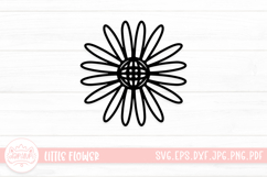 Cute Little Flower Mandala SVG Cut File Product Image 1