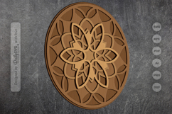 Mandala Layered Laser Cut SVG Product Image 2