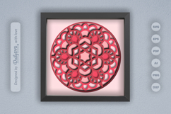 Mandala Layered Laser Cut SVG Product Image 1