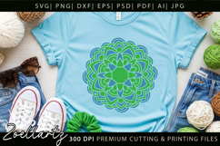 Floral Mandala SVG Cut Files Flower Mandala Illustration Product Image 3