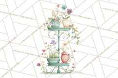 Whimsical Flower Market PNG Clipart Floral Props Product Image 4