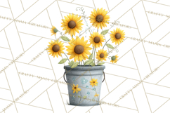 Whimsical Flower Market PNG Clipart Floral Props Product Image 2