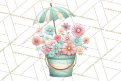 Whimsical Flower Market PNG Clipart Floral Props Product Image 2