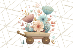 Whimsical Flower Market PNG Clipart Floral Props Product Image 3