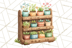 Whimsical Flower Market PNG Clipart Floral Props Product Image 2