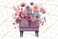 Whimsical Flower Market PNG Clipart Floral Props Product Image 5