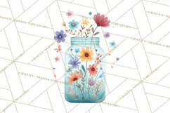 Whimsical Flower Market PNG Clipart Floral Props Product Image 5