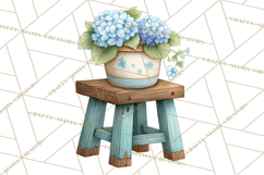 Whimsical Flower Market PNG Clipart Floral Props Product Image 2