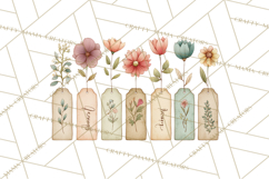 Whimsical Flower Market PNG Clipart Floral Props Product Image 3