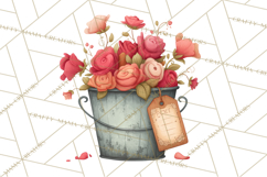 Whimsical Flower Market PNG Clipart Floral Props Product Image 5