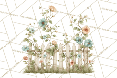 Whimsical Flower Market PNG Clipart Floral Props Product Image 2