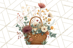 Whimsical Flower Market PNG Clipart Floral Props Product Image 4