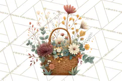 Whimsical Flower Market PNG Clipart Floral Props Product Image 4