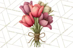 Whimsical Flower Market PNG Clipart Floral Props Product Image 5