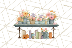 Whimsical Flower Market PNG Clipart Floral Props Product Image 2