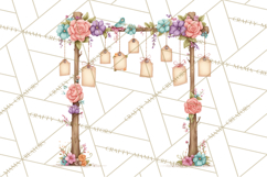 Whimsical Flower Market PNG Clipart Floral Props Product Image 2