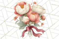 Whimsical Flower Market PNG Clipart Floral Props Product Image 5