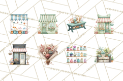 Whimsical Flower Market PNG Clipart Floral Props Product Image 5