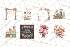 Whimsical Flower Market PNG Clipart Floral Props Product Image 8