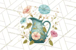 Whimsical Flower Market PNG Clipart Floral Props Product Image 3