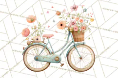 Whimsical Flower Market PNG Clipart Floral Props Product Image 4