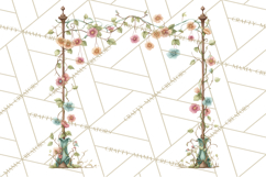 Whimsical Flower Market PNG Clipart Floral Props Product Image 5