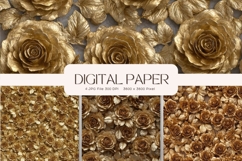 Flower Background Digital Paper Wallpaper Backdrop_31 Product Image 1
