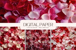 Flower Background Digital Paper Wallpaper Backdrop_58 Product Image 1