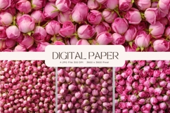 Flower Background Digital Paper Wallpaper Backdrop_51 Product Image 1