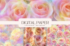 Flower Background Digital Paper Wallpaper Backdrop_49 Product Image 1