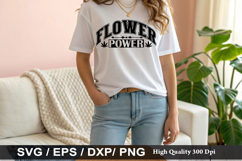 Flower Power - Weed SVG Design Product Image 1