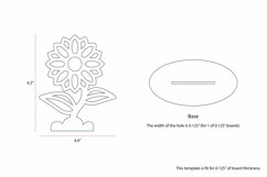 Different Types of Flower Standing Decoration Lasercut Set Product Image 3