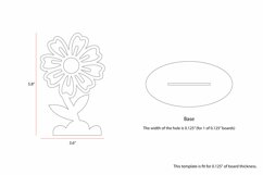 Different Types of Flower Standing Decoration Lasercut Set Product Image 4