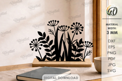 Flower Stands Bundle Laser Cut. Home Decor. Stand Decor SVG Product Image 12
