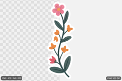 Cute Flower Sticker Design Bundle Product Image 22