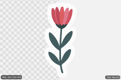 Cute Flower Sticker Design Bundle Product Image 6