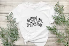flower svg, floral svg, flower bouquet svg, spring svg