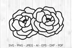 flower svg, floral svg, flower bouquet svg, spring svg