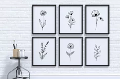 23 Flower Svg, Wildflower Svg, Flowers Svg, Ornaments Svg Product Image 4