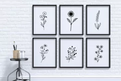 23 Flower Svg, Wildflower Svg, Flowers Svg, Ornaments Svg Product Image 5