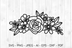 flower svg, floral svg, flower bouquet svg, spring svg