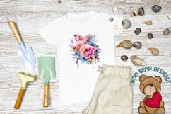 Watercolor Flower Clipart Product Image 1