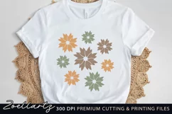 Floral Pillow Design | Flower SVG for T-shirt Mug Tote Bags Product Image 2