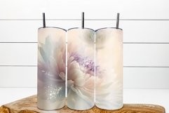 Floral tumbler bundle. Flower tumbler wrap. Sublimation PNG Product Image 7