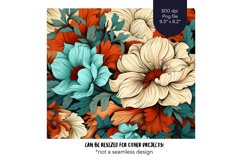  Flower Tumbler Wrap  Western Flower Tumbler Sublimation 