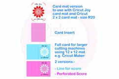 Alles Gute zum Geburtstag card with pop-up flower svg Product Image 2
