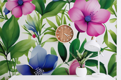 Flower Wallpaper Set 10 - Digital Paper Collection Product Image 5