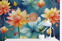 Flower Wallpaper Set 11 - Digital Paper Collection Product Image 3