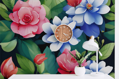 Flower Wallpaper Set 12 - Digital Paper Collection Product Image 3