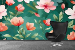 Flower Wallpaper Set 12 - Digital Paper Collection Product Image 4